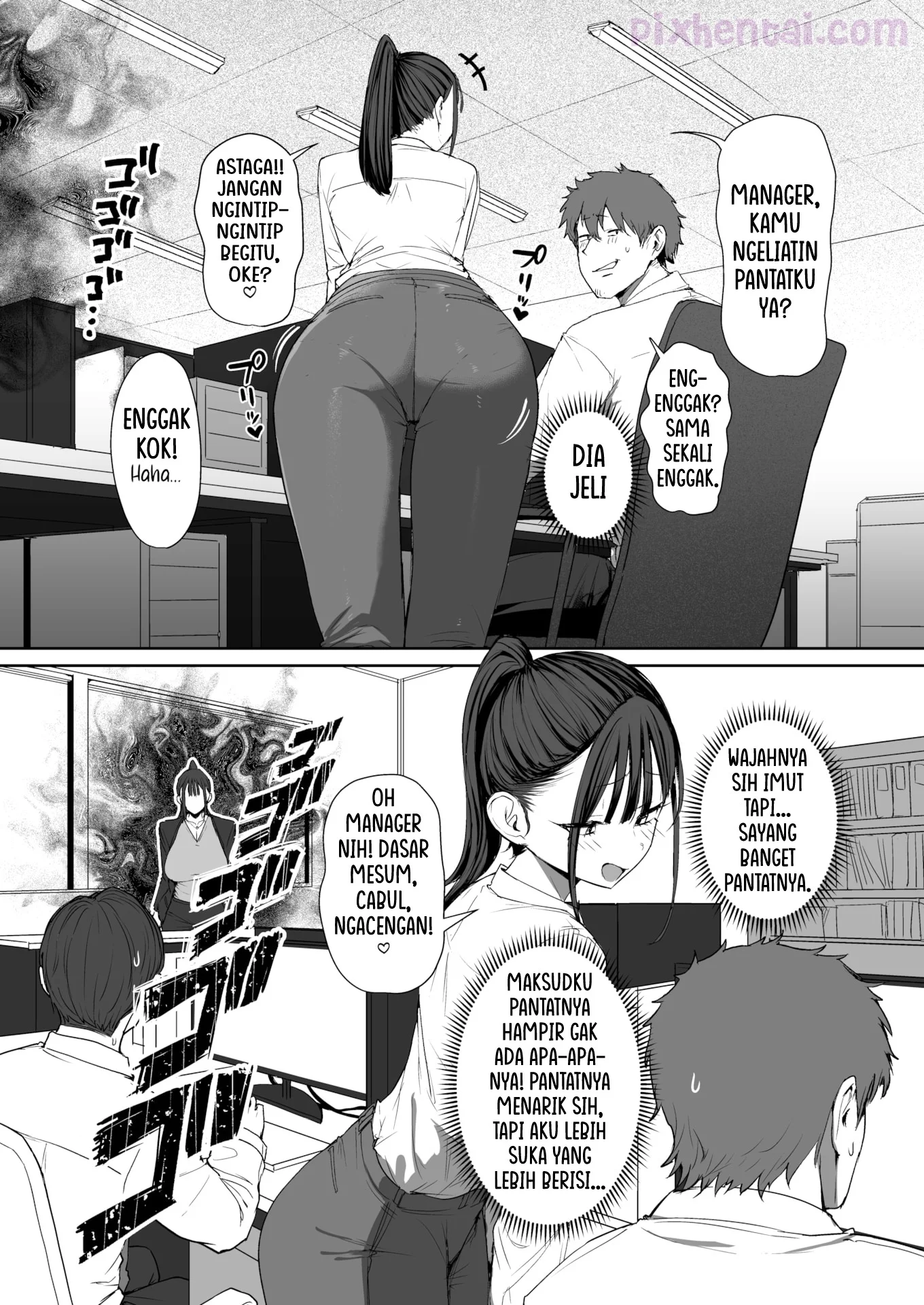 Komik hentai xxx manga sex bokep Shiri de Onna o Miwakeru Ore wa Onna Joushi no Yowami o Nigiru part 2 page 2
